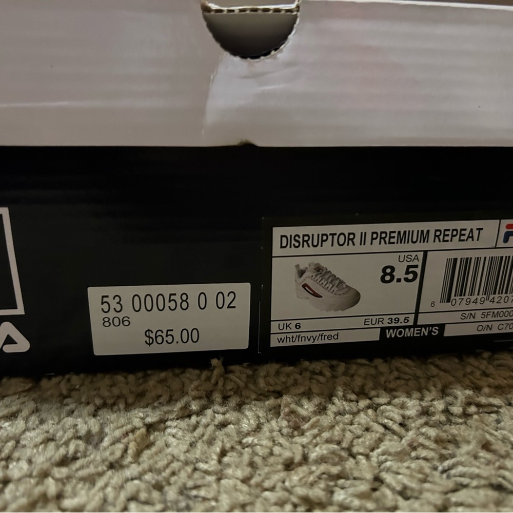 Disruptor II Premium Repeat, Size 8.5